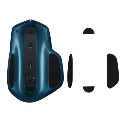 Autocolant picior mouse Kwmobile pentru Logitech MX Master 2S, Negru, PVC, KWM0000258J001C foto