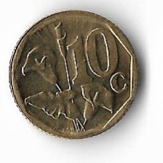 Moneda 10 cents 2010, Afrika Tsipembe - Africa de Sud