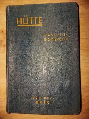 Hutte: Manualul inginerului 1- Remus Radulet