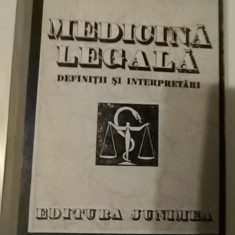 TEODOR CIORNEA - MEDICINA LEGALA -definitii si interpretari