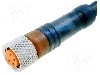 Conector M8, 4 pini, clasa etanseitate {{Clasa etan&amp;#351;eitate}}, LUMBERG AUTOMATION - 28383 RKMV 4-225/2 M