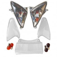 Kit sticle + Semnalizari Transparente Yamaha T-max 500 2001-2005 foto