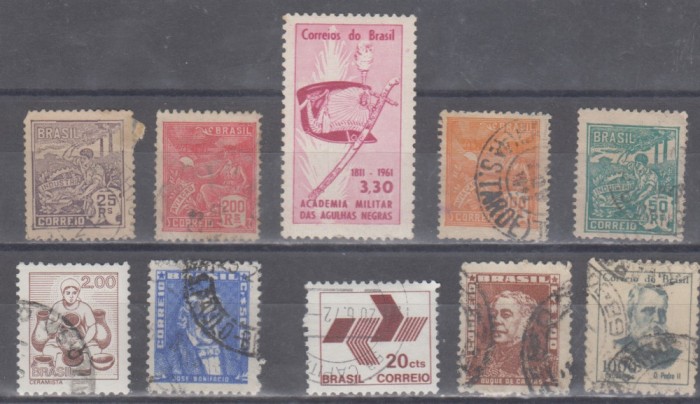 M2 - N1 26 - TIMBRE FOARTE VECHI - BRAZILIA