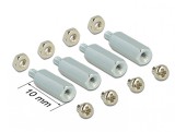Kit de montare pentru Raspberry Pi 10mm, Delock 18214