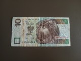Polonia bancnota 10 zlotych zloti 1994 VF-