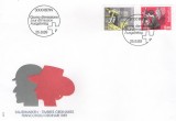 Elvetia 1989 - meserii, serie pe FDC