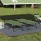 vidaXL Pat pliabil pentru camping 2 pcs Amy galben 206 x 76 x 74 cm 42003172