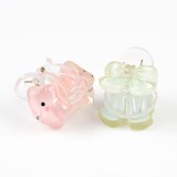 Set 2 clesti de par mici cu stea si floare