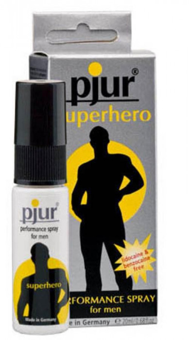 Spray Lubrifiant Pentru Intarzierea Ejacularii Superhero, 20 ml