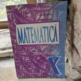 Matematica, manual pentru clasa a X-a, trunchi de con - Marius Burtea