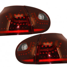 Stopuri LED compatibil cu VW Golf V 5 (2004-2009) Rosu Inchis TLVWG5R