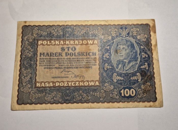 Polonia 100 Marek 1919