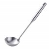 Polonic Inox Premium Pufo, 33cm, Argintiu - Ideal Gatit &amp; Servire, Rezistent, Ușor de Agățat