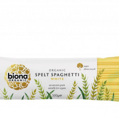 Paste Fainoase Spaghetti din Grau Spelta Alb Bio 500 grame Biona