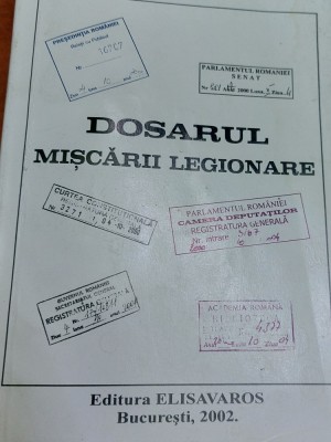 DOSARUL MISCARII LEGIONARE George Ursa (red.) foto