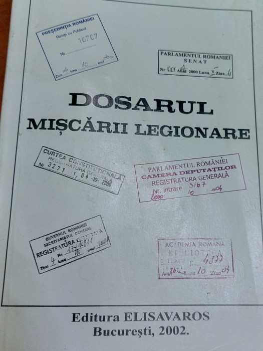 DOSARUL MISCARII LEGIONARE George Ursa (red.)