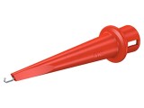 C&acirc;rlig de Testare ST&Auml;UBLI Roșu 90,2 mm - Clips Măsurare EN 61010 CAT II 1000V CAT III 600V