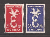 Franta 1958 - Europa CEPT, MNH, Nestampilat