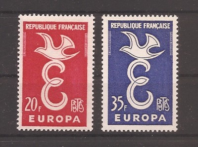 Franta 1958 - Europa CEPT, MNH foto