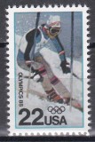 SUA 1988 - Jocurile Olimpice de iarnă - Calgary, MNH