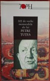 322 de vorbe memorabile ale lui Petre Tutea (2000)