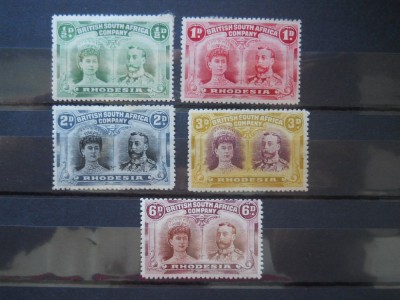COMPANIA BRITANICA DIN AFRICA DE SUD / RHODESIA,GEORGE V foto
