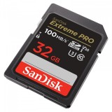 Card Memorie SDHC SanDisk Extreme Pro, 32Gb, Clasa 10 / UHS-1 U3 SDSDXXO-032G-GN4IN