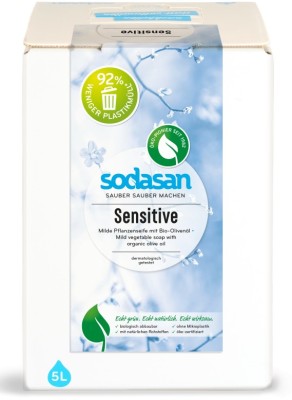 Sapun lichid sensitiv ecologic 5l Sodasan foto
