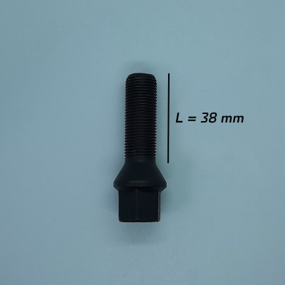 Prezon janta aliaj negru M14x1.25 38 mm pentru BMW si Mini foto