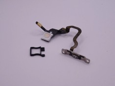 Iphone X Black Banda buton pornire + led, garnitura SWAP