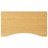 VidaXL Blat de birou, 100x60x1,5 cm, bambus