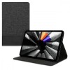 Husa Tableta Huawei MatePad 10.4 Kwmobile Textil Gri/Negru Book Cover Stand