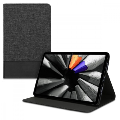 Husa pentru Huawei MatePad 10.4, Textil, Gri, 52611.01 foto