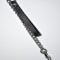 Lesa lant 2 mm/1,20 m &amp; maner piele negru