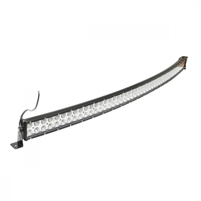 Proiector 288W curbata tip bara cu 96 LED-uri 9-60V 6000K 1250x65mm foto