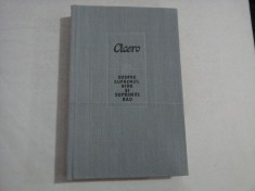 DESPRE SUPREMUL BINE SI SUPREMUL RAU - CICERO