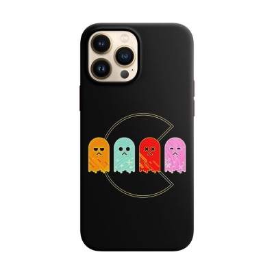 Husa compatibila cu Apple iPhone 12 model Pacman,Silicon, Tpu, Viceversa foto