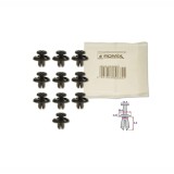 Clema, clips fixare Honda Accord, Civic, Civic Crx, Legend, Prelude; aripa interioara, echipamente auxiliare compartiment motor, set 10 buc,