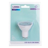 Bec LED GU10 3W, Lumina Alba de Zi, 6500K, 255 Lumeni, 1 Bucata, CMCLASS