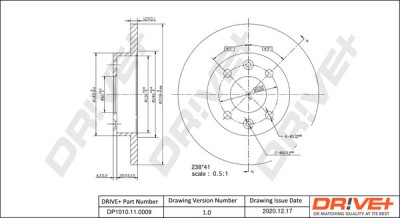 Dr!ve+ DP1010.11.0009 Disc frana foto