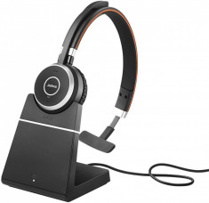 Casti Jabra Evolve 65 MS Mono Black foto