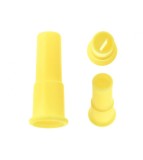 Set 100 de fluiere din plastic pentru baloane