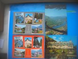 HOPCT LOT 3983 - 4 CARTI POSTALE-ASPECTE DIN... -JUD- VALCEA-CIRCULATE, Circulata, Printata