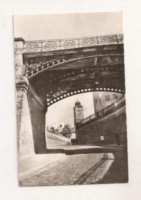 RF36 -Carte Postala- Sibiu, podul Minciunilor, circulata 1969 foto