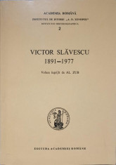 VICTOR SLAVESCU 1891-1977-AL. ZUB foto