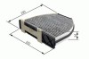 Filtru polen / aer habitaclu MERCEDES C-CLASS (W202) (1993 - 2000) BOSCH 1 987 432 001