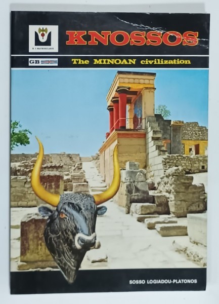 KNOSSOS , THE PALACE OF MINOS , A SURVEY OF THE MINOAN CIVILIZATION , ANII &#039;80