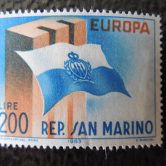 San Marino--Europa CEPT-serie completa-nestampilat