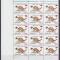 ROMANIA 2000 LP 1505 FAUNA 97 SUPRATIPAR COROANA BLOC DE 15 TIMBRE MNH