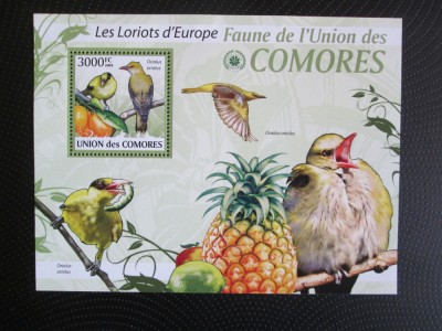 COMORES PASARI MNH=70 foto
